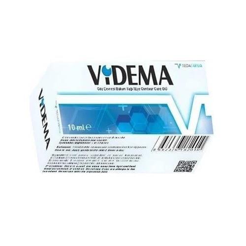 Videma Eye Care Oil with Dimetikon - 10ml, Gentle Eye Area Moisturizer for Sensitive Skin