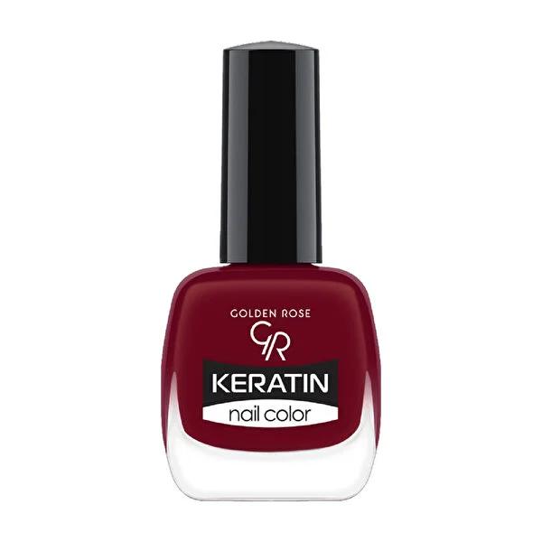 Golden Rose Keratin Nail Polish - Vibrant, Long-Lasting Color with Nourishing Keratin Benefits