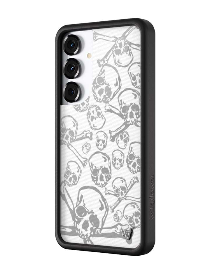 Wildflower Cases Skull Girl Samsung Galaxy Case — alternative angle