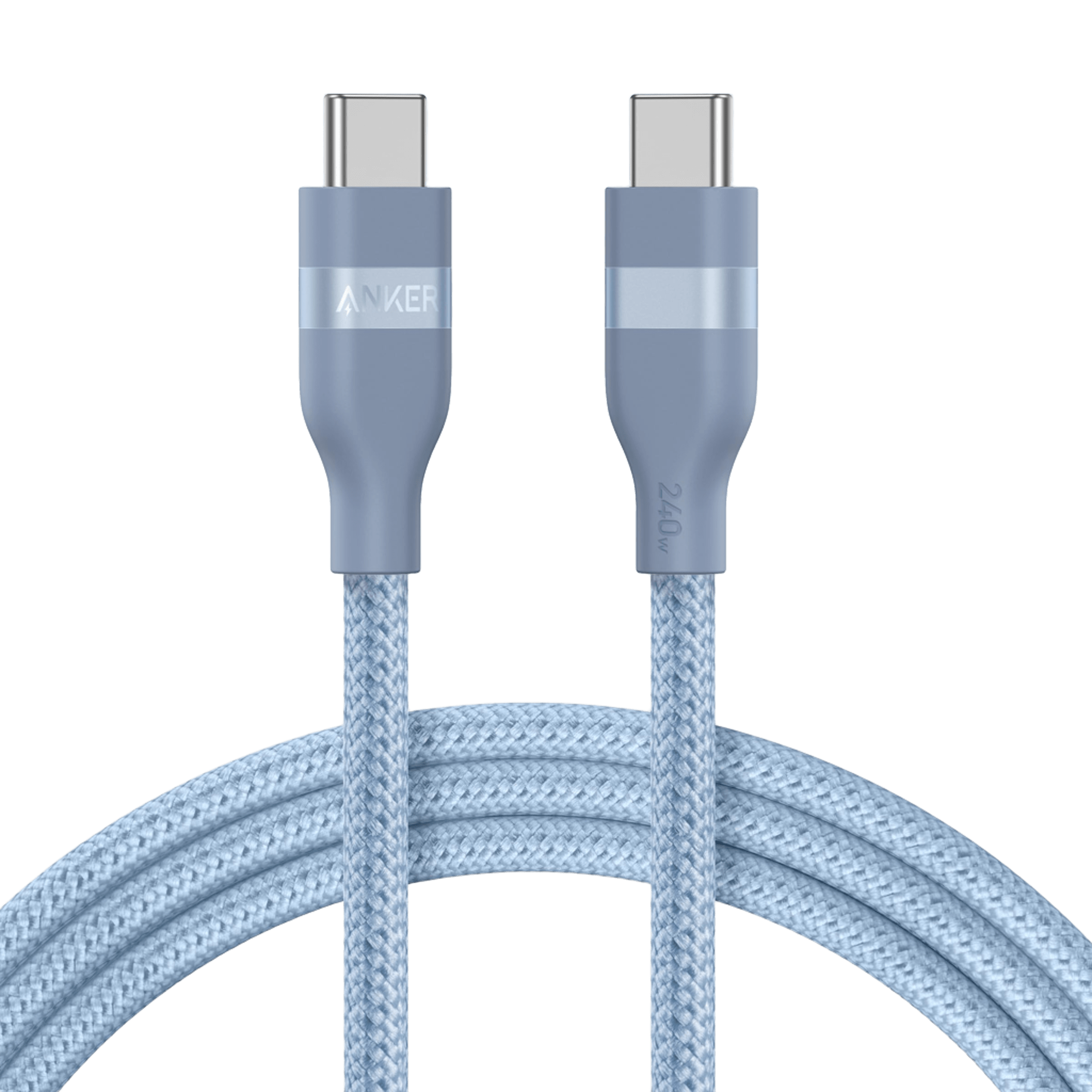 Anker USB-C to USB-C Cable (3 ft / 6 ft, 240W, Upcycled-Braided), view 25