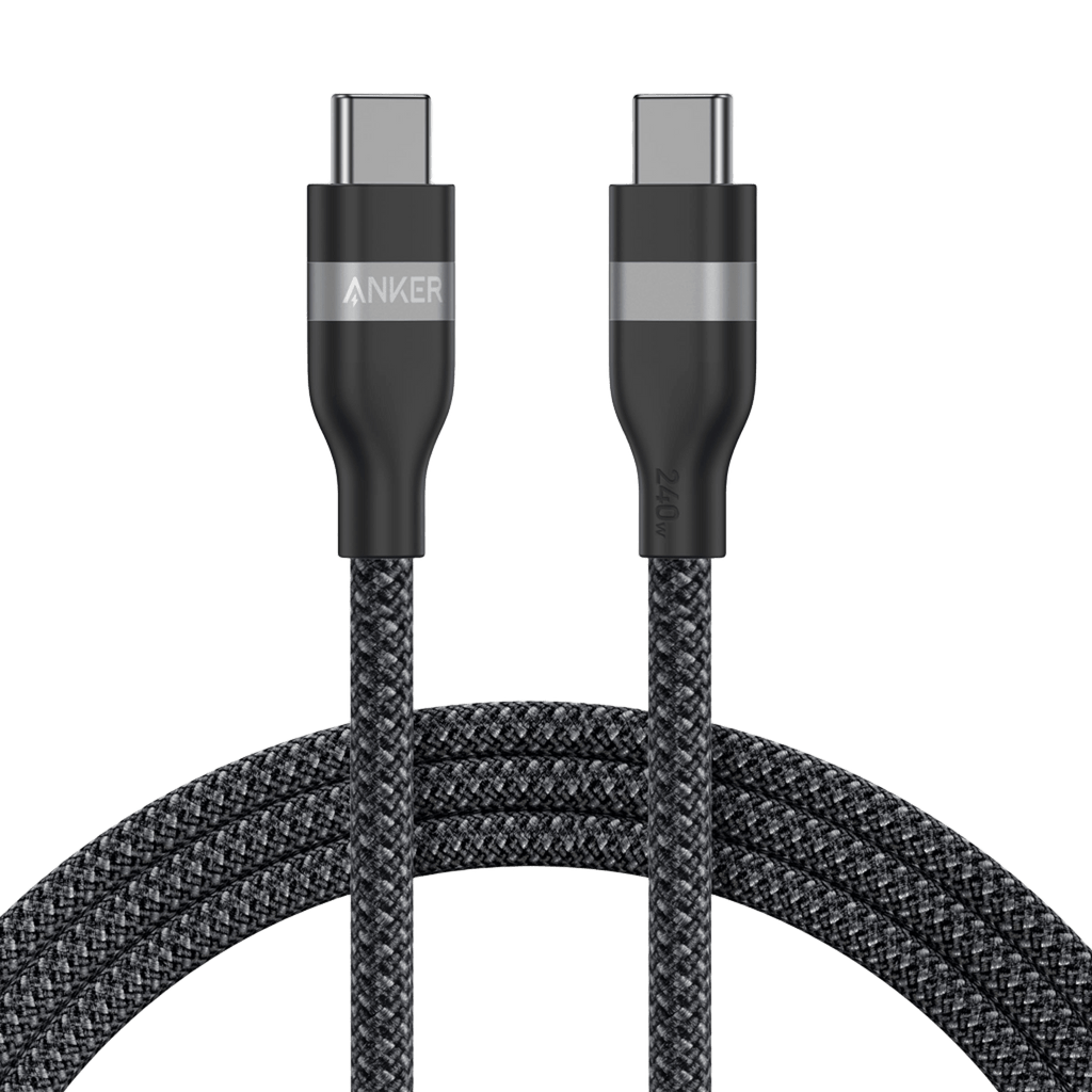 Anker USB-C to USB-C Cable (3 ft / 6 ft, 240W, Upcycled-Braided), view 13