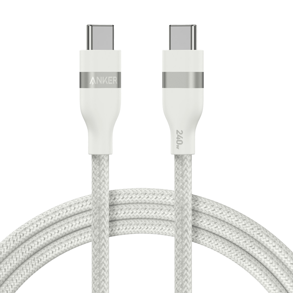 Anker USB-C to USB-C Cable (3 ft / 6 ft, 240W, Upcycled-Braided), view 19