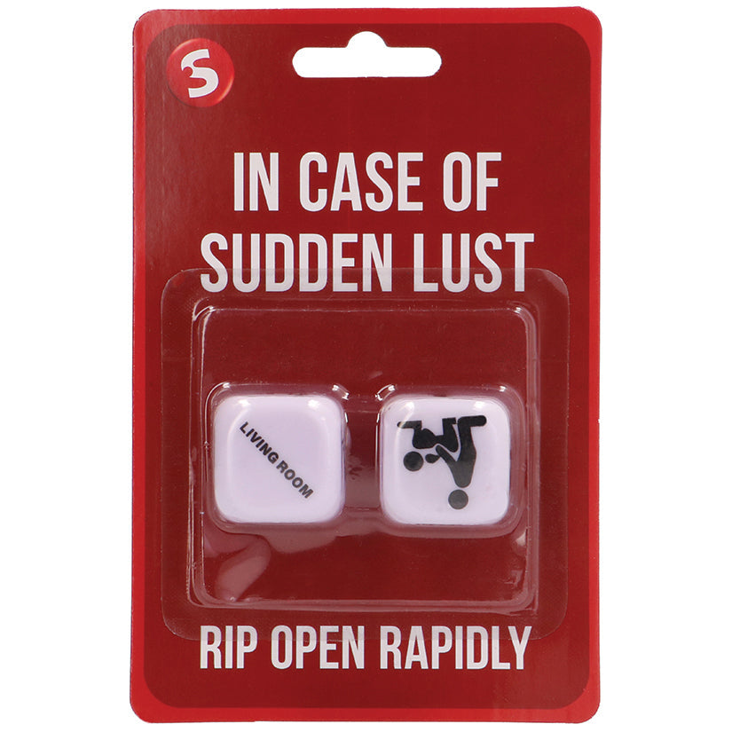Love Spark Cove | Intimate Apparel, Pleasure Shop & Free Shipping In Case Of Sudden Lust Sex Dice — main product shot