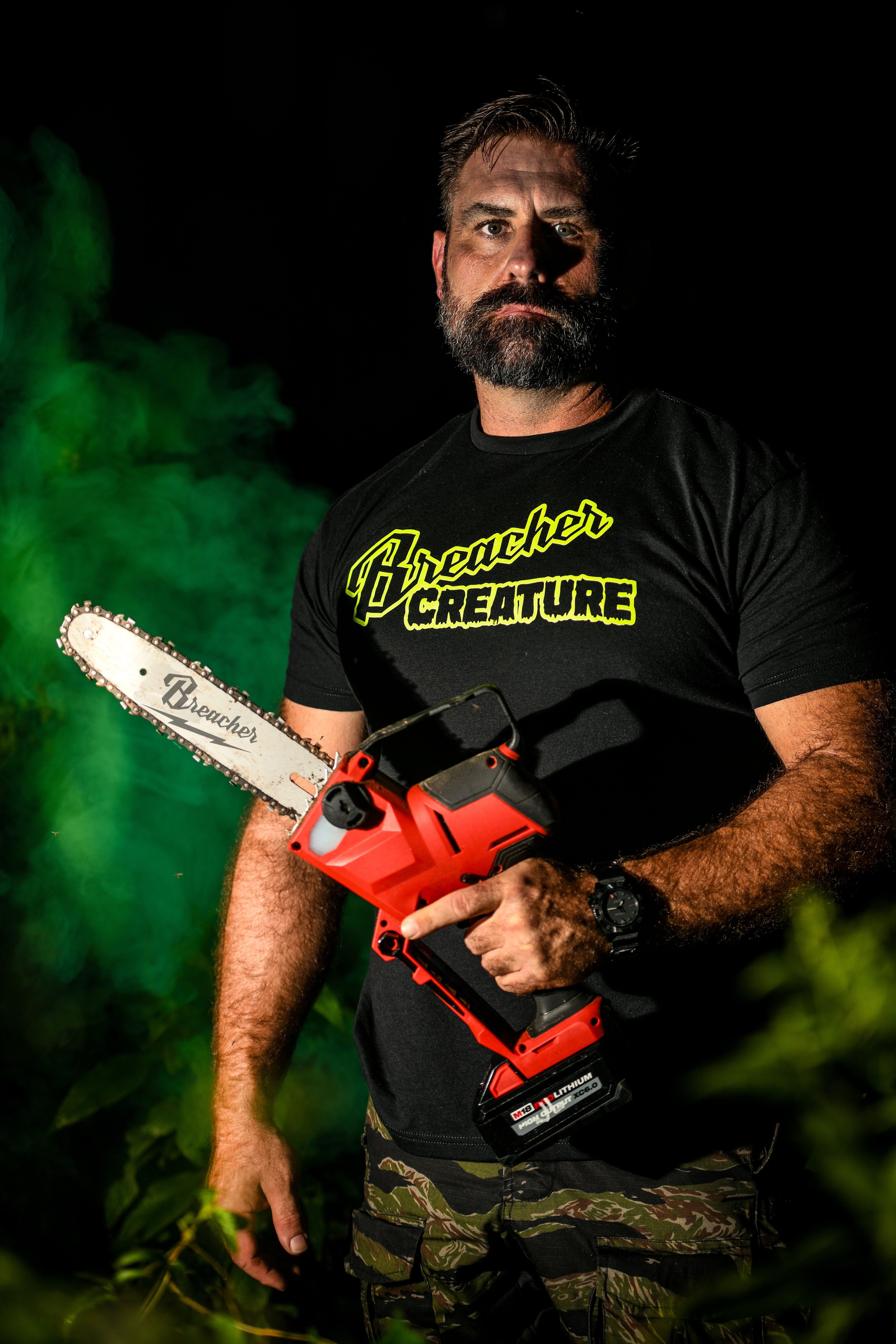Black Tiger International Breacher Creature Tee Shirt — main product shot