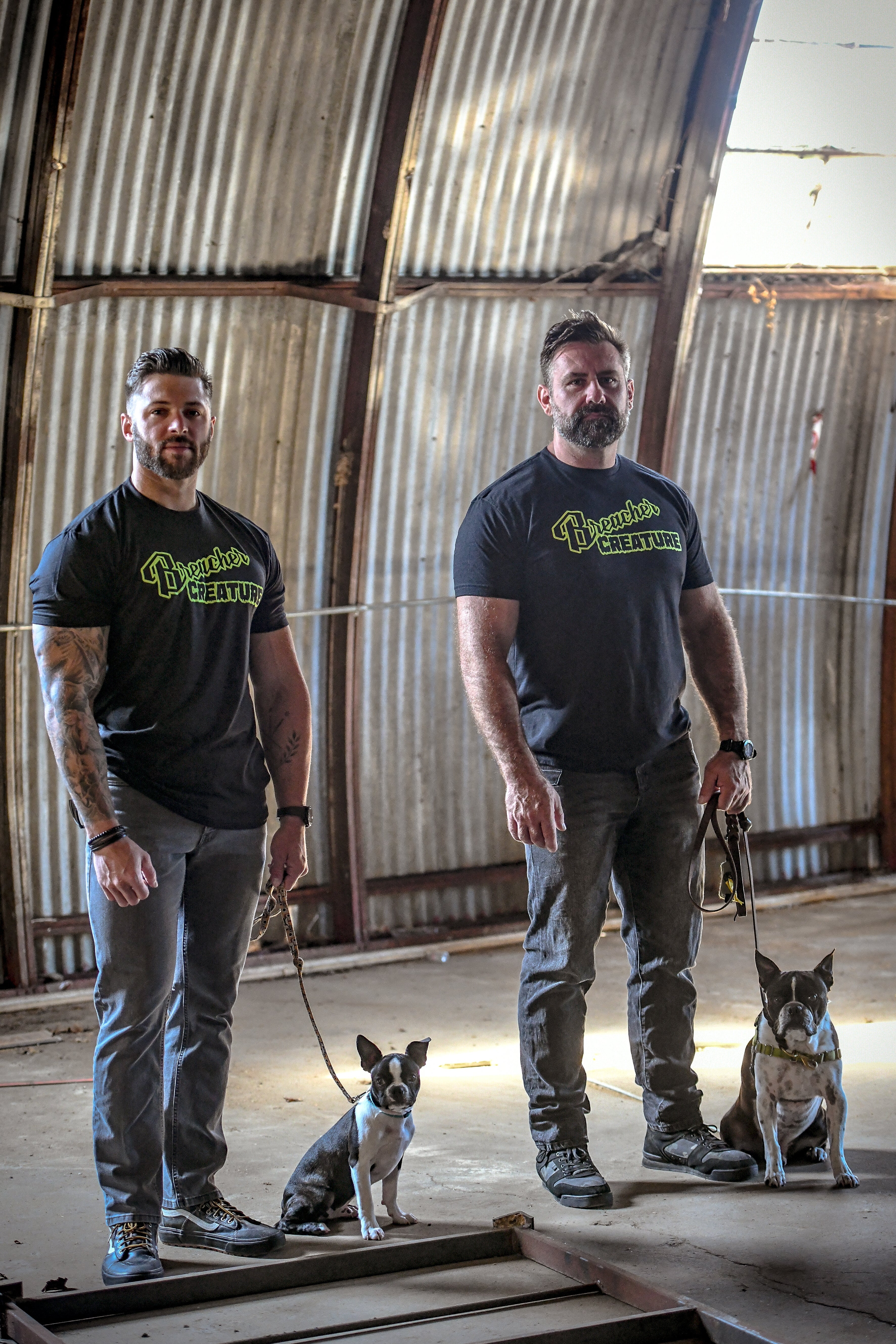 Black Tiger International Breacher Creature Tee Shirt — texture detail