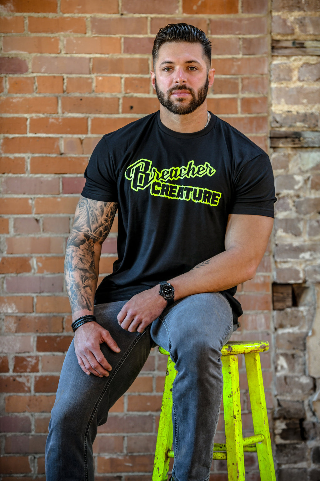 Black Tiger International Breacher Creature Tee Shirt — main product shot