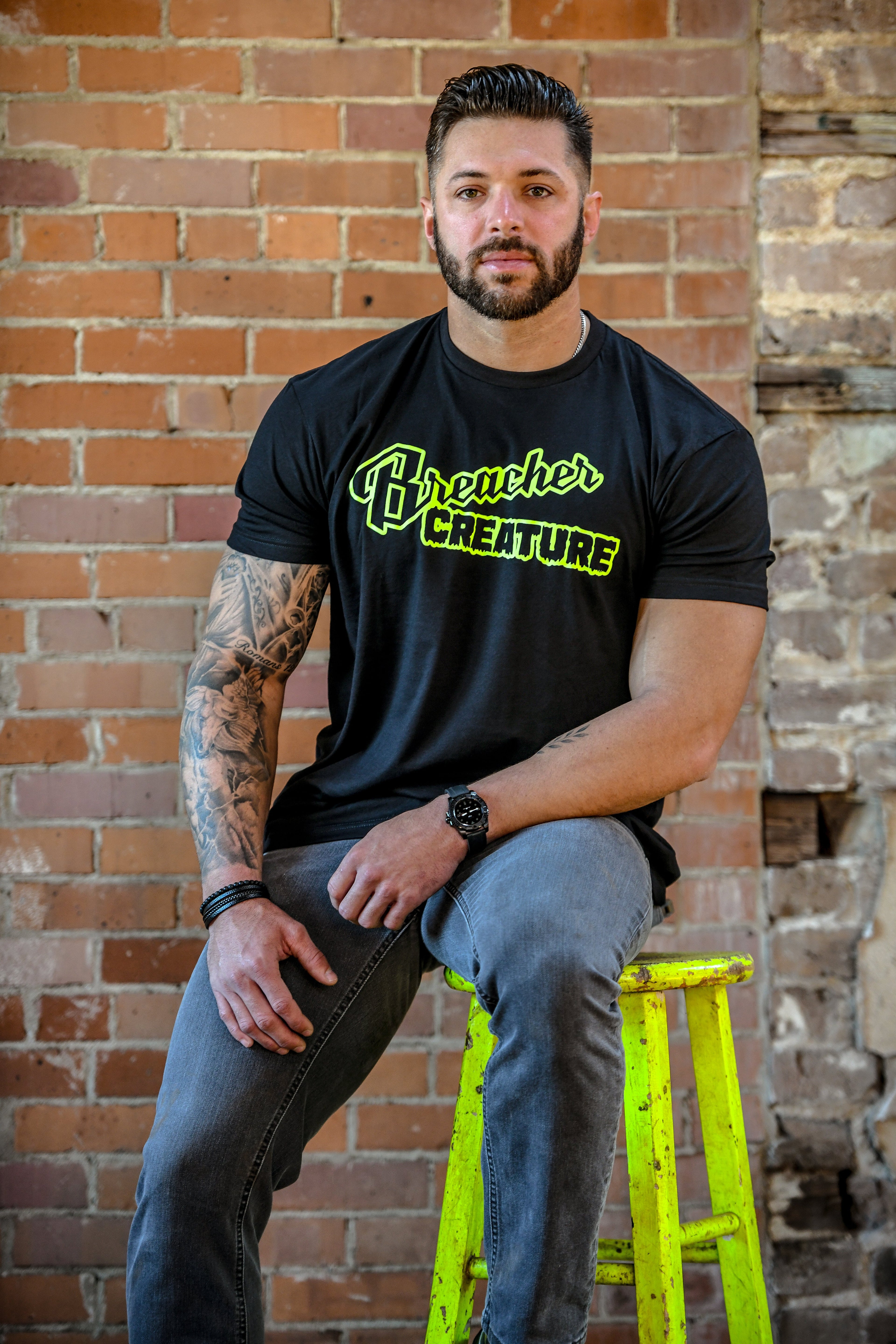 Black Tiger International Breacher Creature Tee Shirt — main product shot