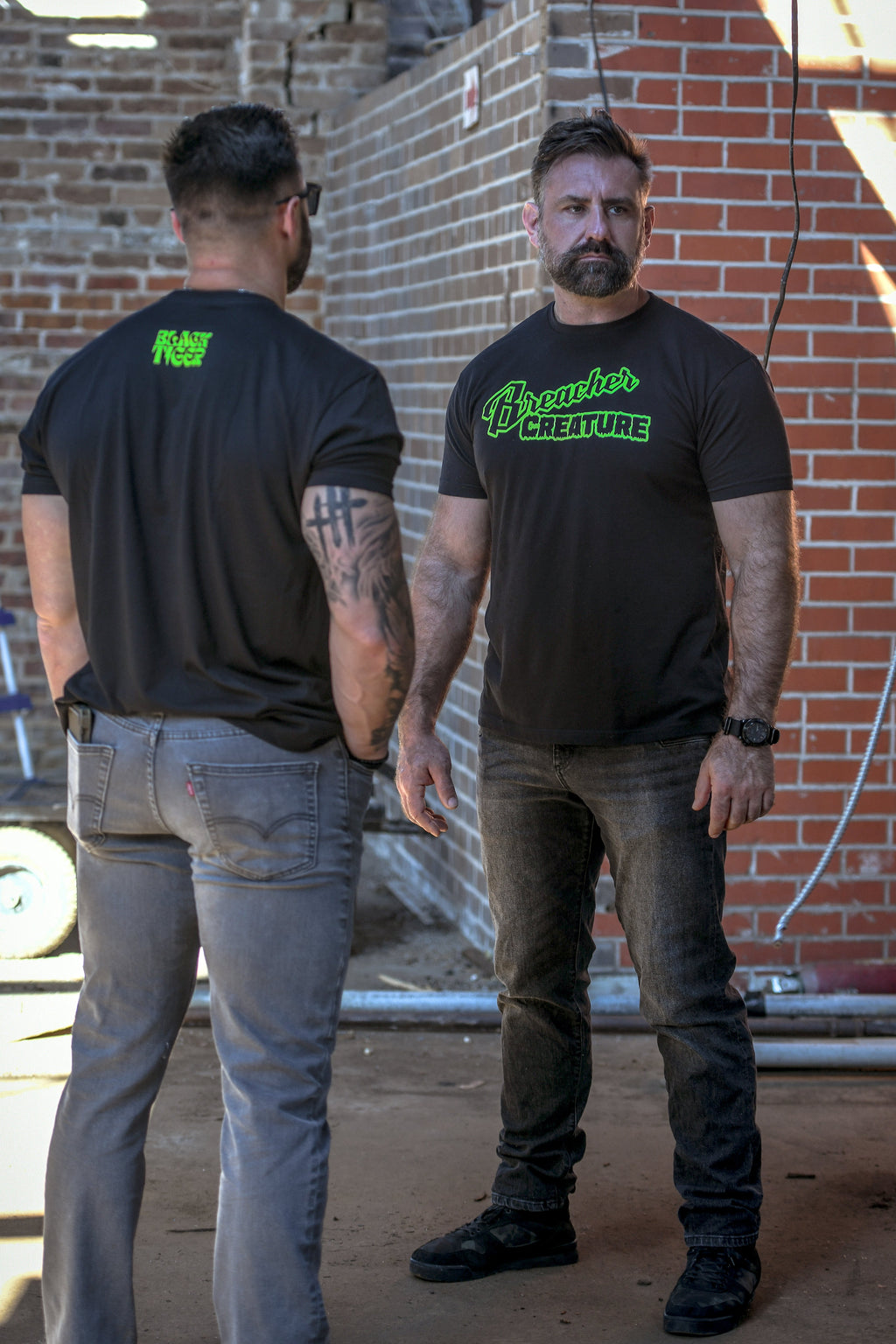 Black Tiger International Breacher Creature Tee Shirt — alternate view