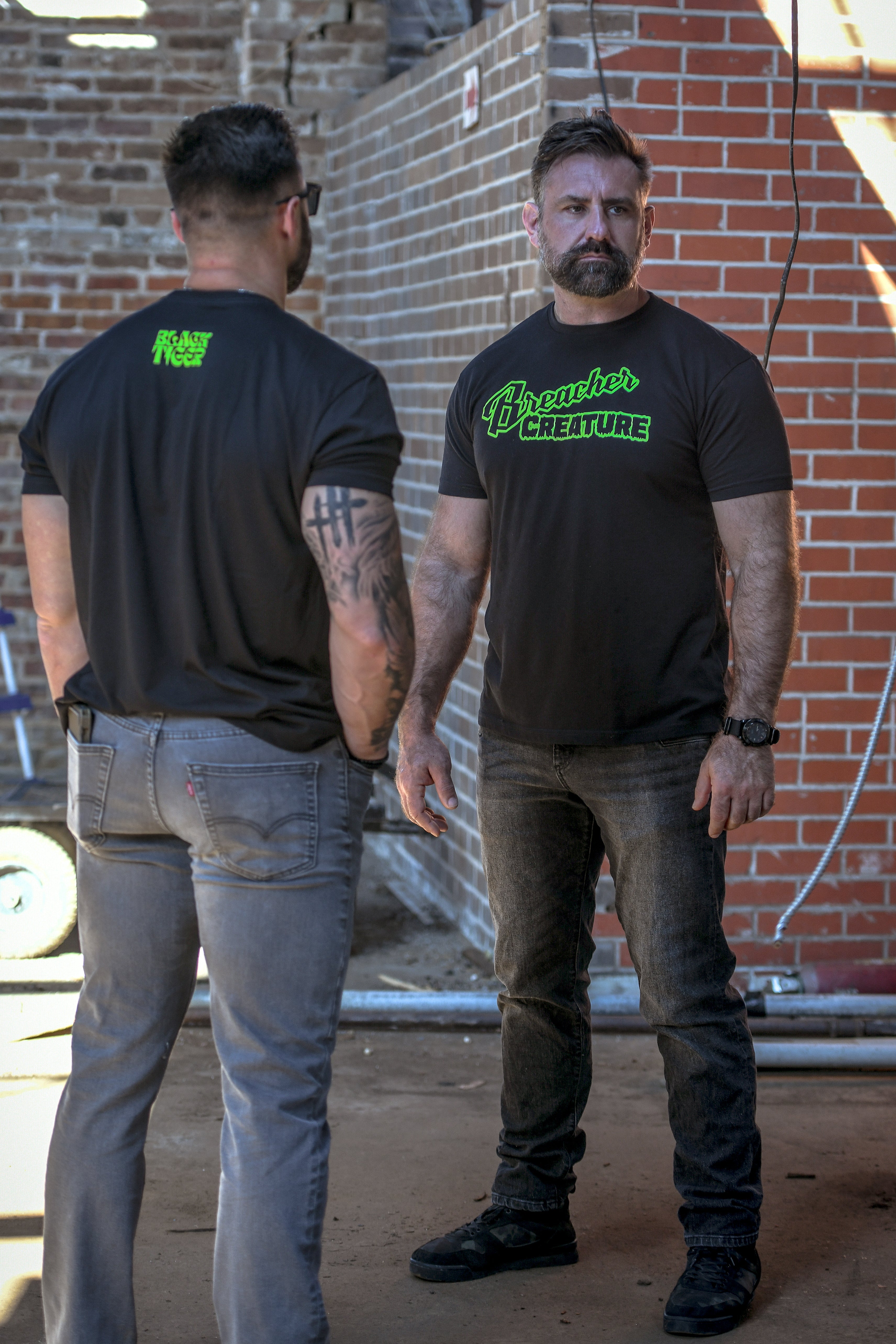 Black Tiger International Breacher Creature Tee Shirt — alternate view