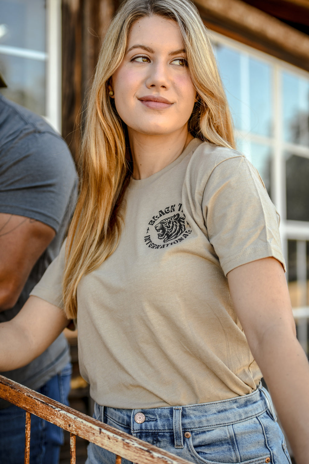 Black Tiger International Tomahawk Tiger Tee Shirt — color variant