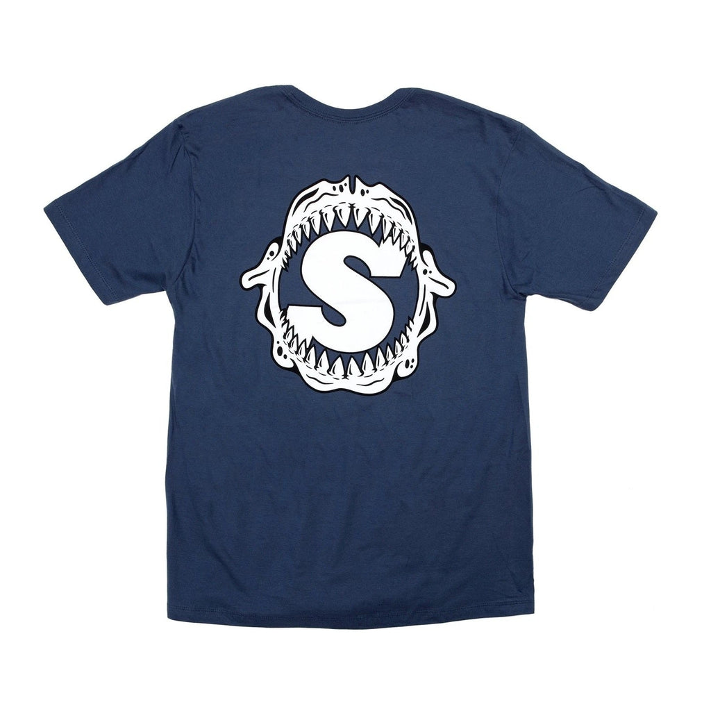 Sunday Bone Grill Short Sleeve Tee - Navy by Skates USA