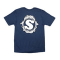 Sunday Bone Grill Short Sleeve Tee - Navy by Skates USA