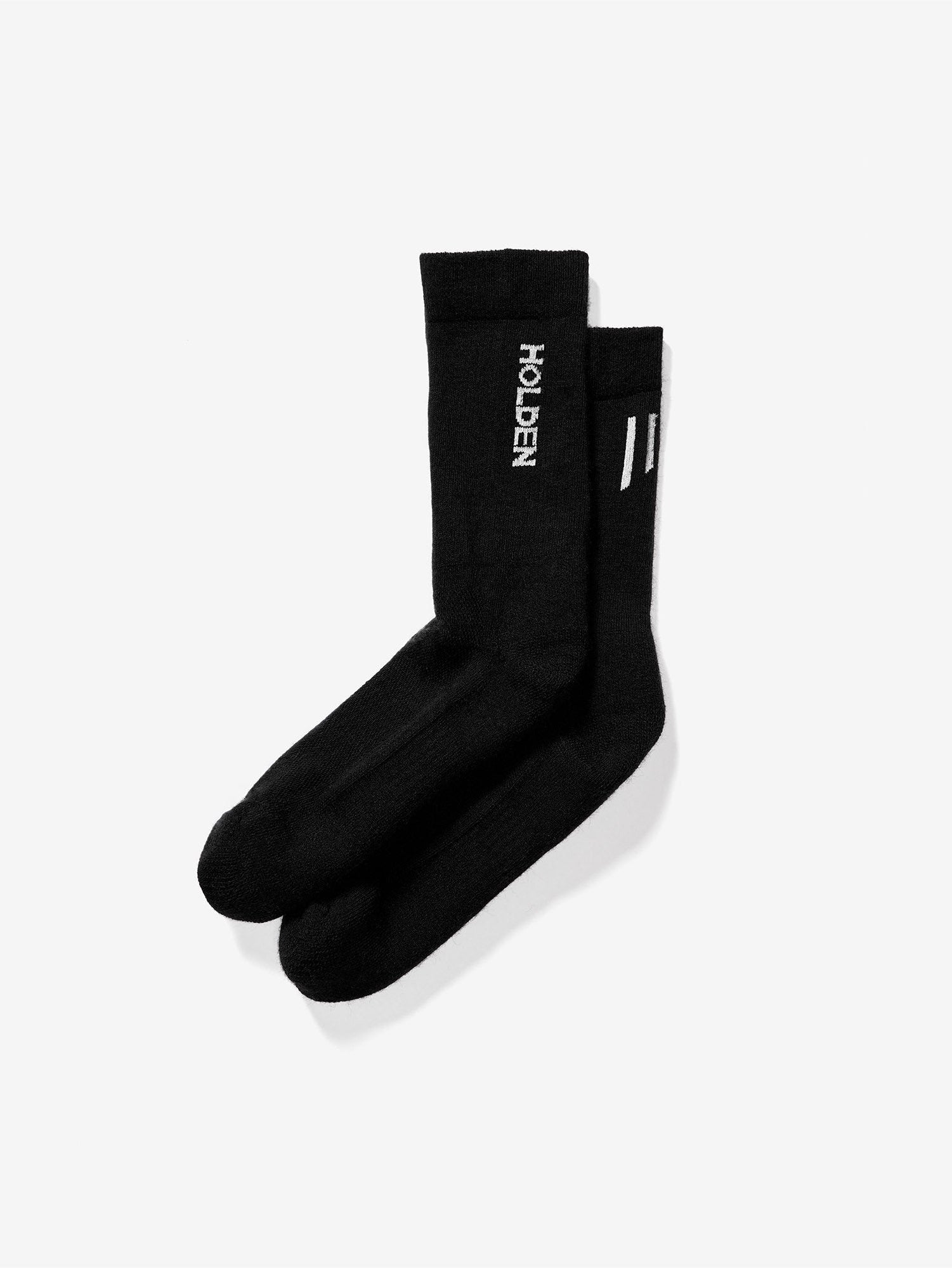 Holden Outerwear Merino Performance Sock - Black — main product shot