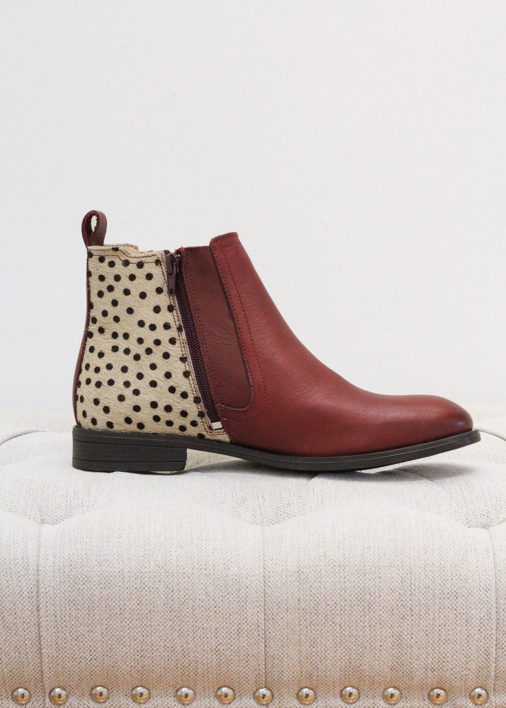 KADOU BOUTIQUE Soruka Vesta Ankle Boots — lifestyle context