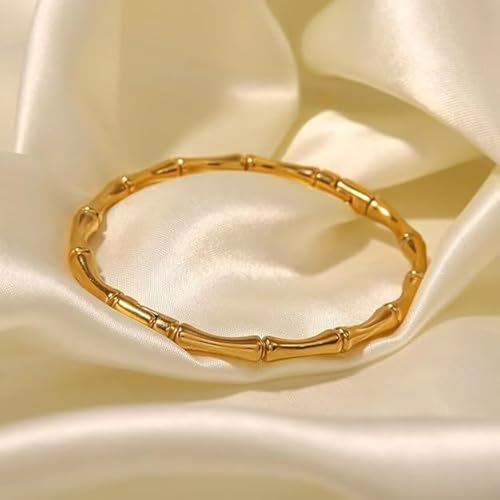SORI STYLE Bamboo Cuff Bangle Bracelet - Sori Style — alternative angle