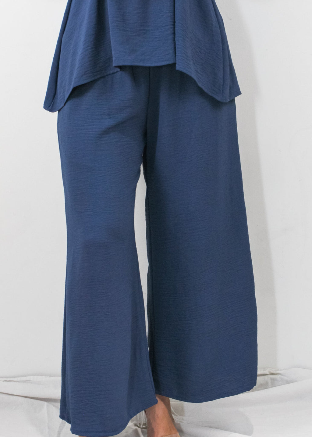 KADOU BOUTIQUE Airflow Pull-on Wide Leg Pants — alternative angle