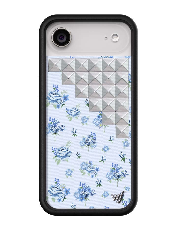 Forget Me Not Floral Stud iPhone Case
