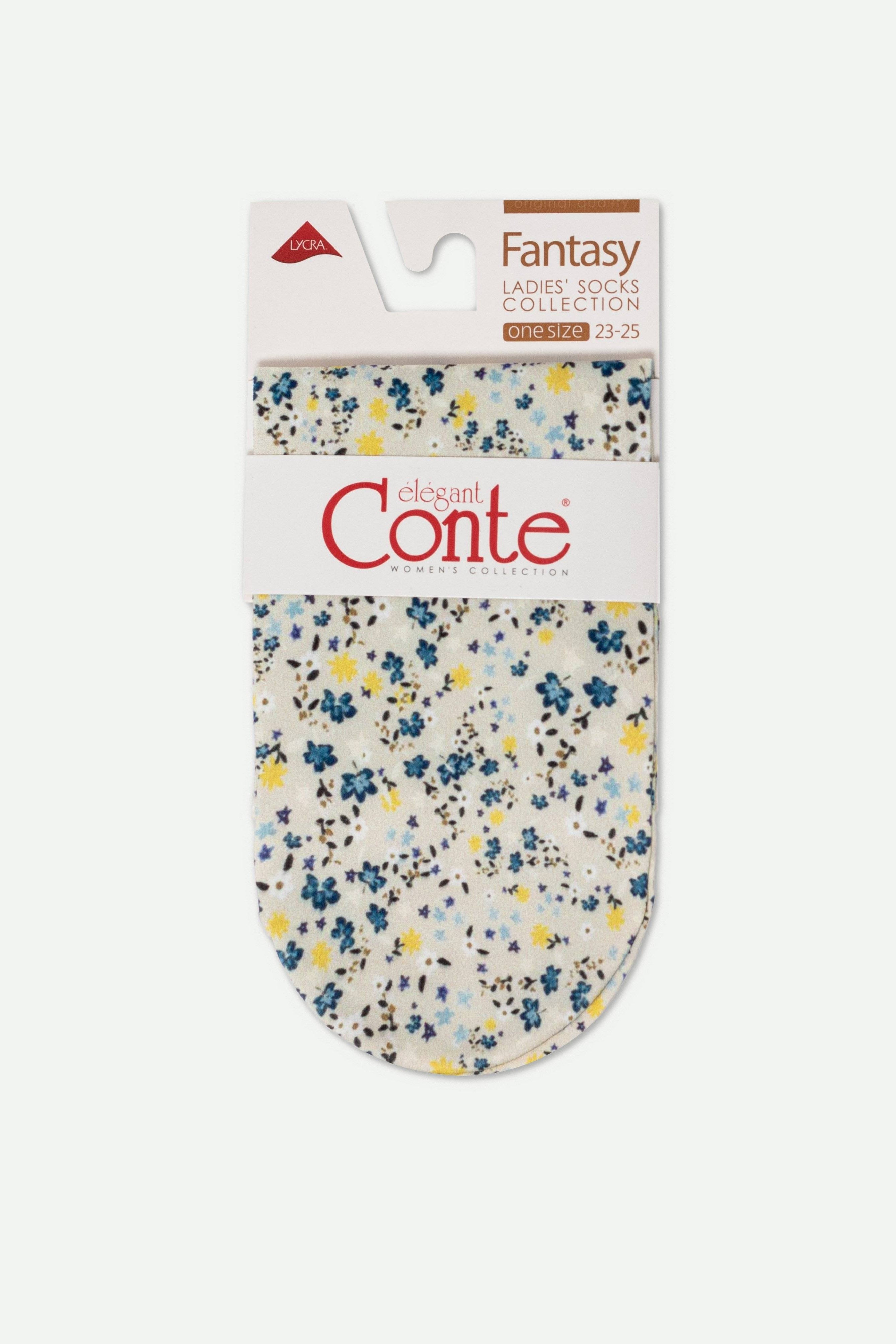 TheRanok.com Socks Conte Fantasy 904 - Spring — side view