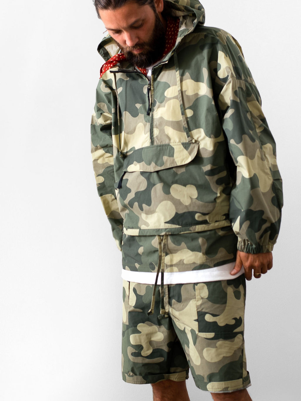 Holden Outerwear Slouchy Fatigue Short — color detail