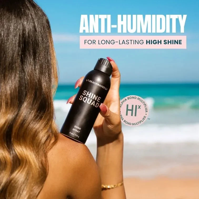 The Beachwaver Co. Shine Squad Shine Spray — back view