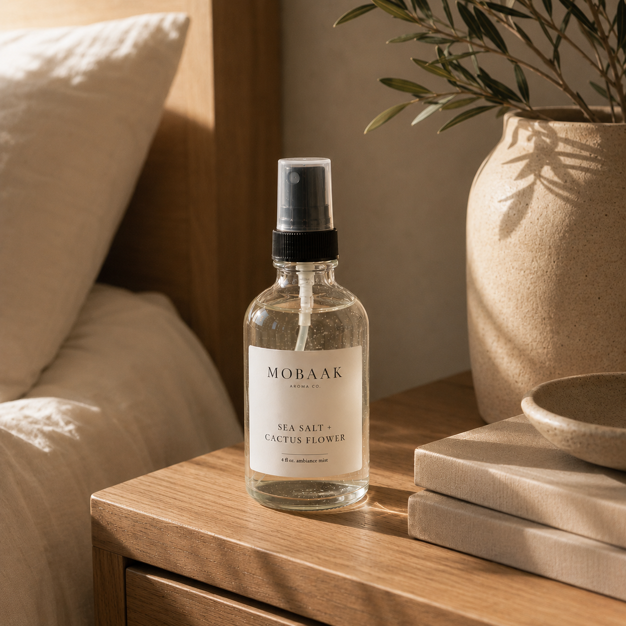 Sea Salt & Cactus Flower Ambiance Mist – Mobaak Aromatherapy Shoppe, view 2
