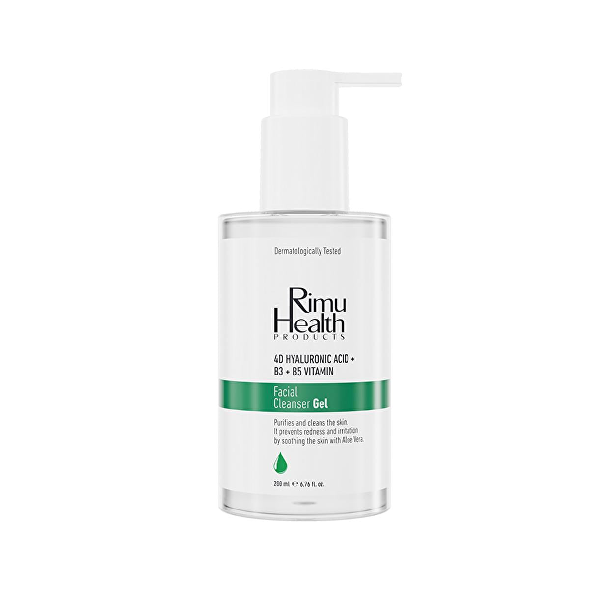 Rimu Health: Gentle Facial Cleansing Gel for Oily & Combination Skin - Hydrating, Barrier Repair, Acne & Sebum Control - Aloe Vera & Niacinamide