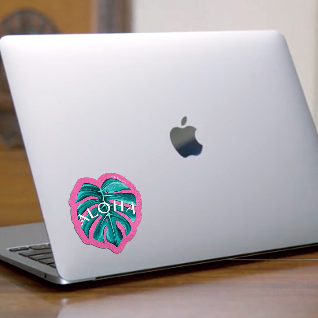 BodyCandy Body Candy Aloha Sticker — detail close-up