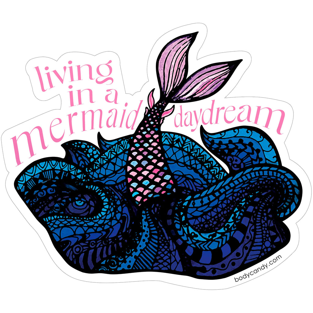 BodyCandy Body Candy Living in a Mermaid Daydream Sticker — main product shot