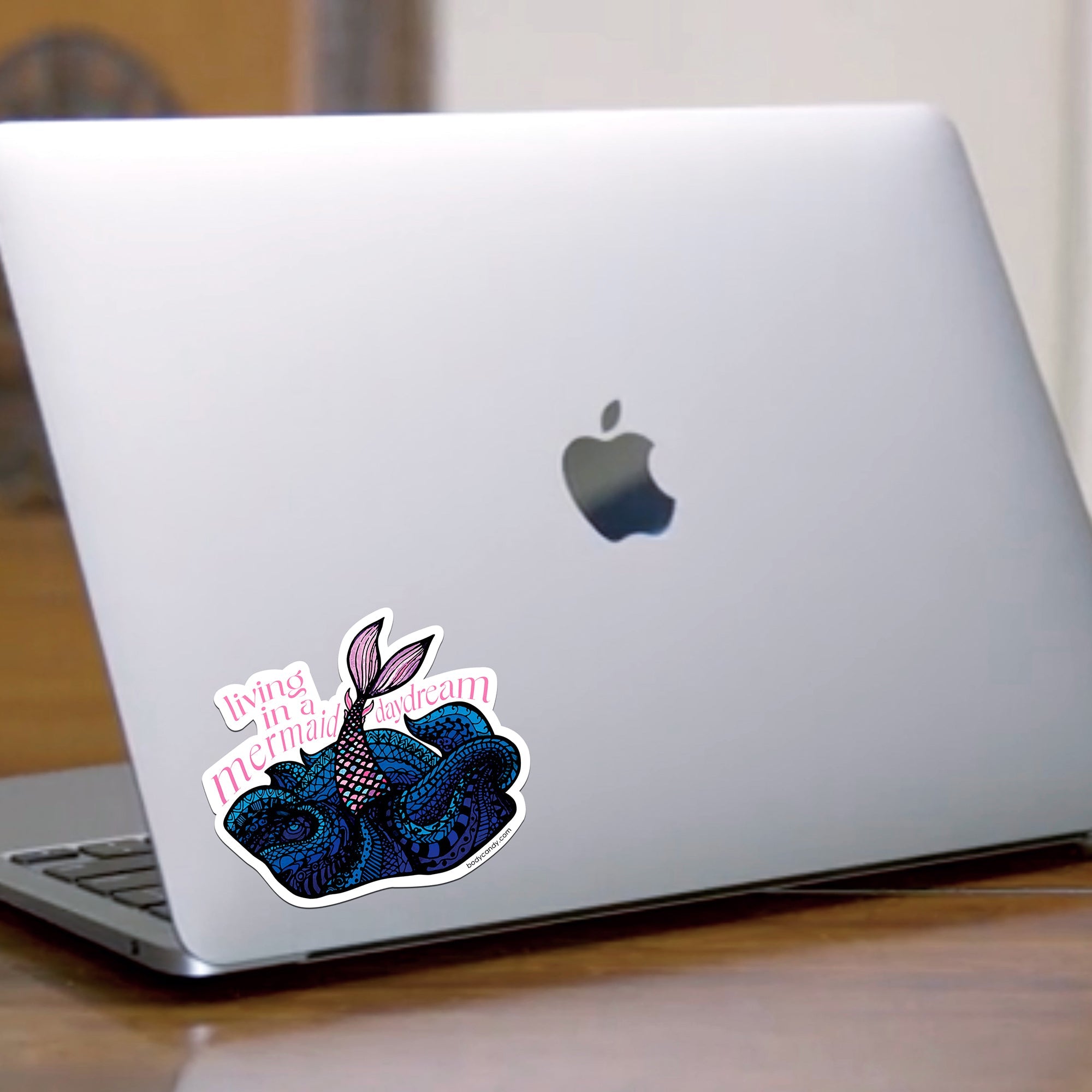 BodyCandy Body Candy Living in a Mermaid Daydream Sticker — detail close-up