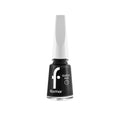 Flormar Quick Dry Nail Polish - 60-Second Drying, Highly Pigmented, Long-Lasting Nail Color - Black Minimalism