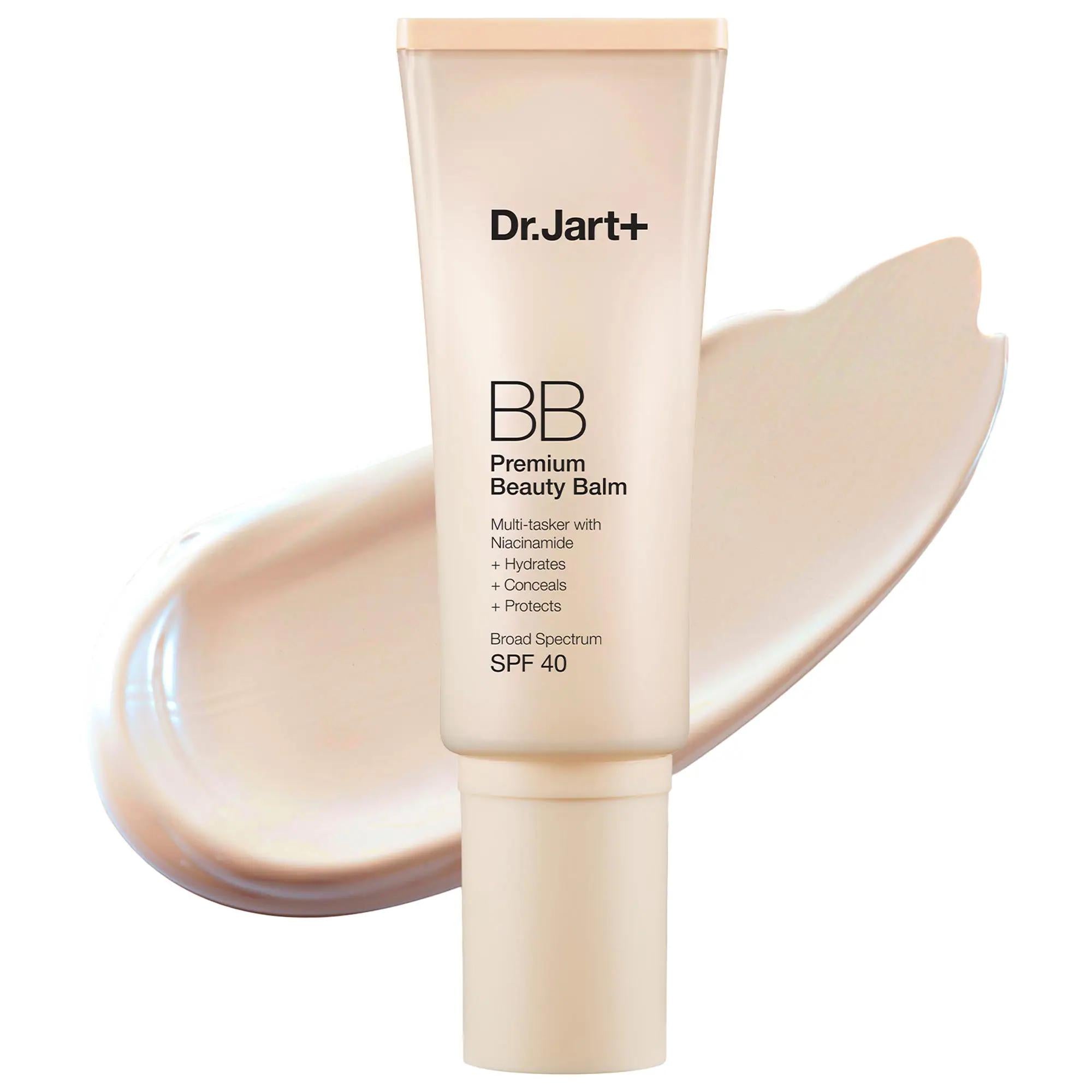 Premium Tinted Moisturizer with Niacinamide and SPF 40 - Korean Beauty BB Cream for Sensitive Skin