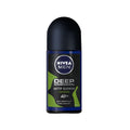 Nivea Men Deep Dimension Amazonia Roll-On Deodorant for Men - 50 ml Antiperspirant & Deodorant Protection