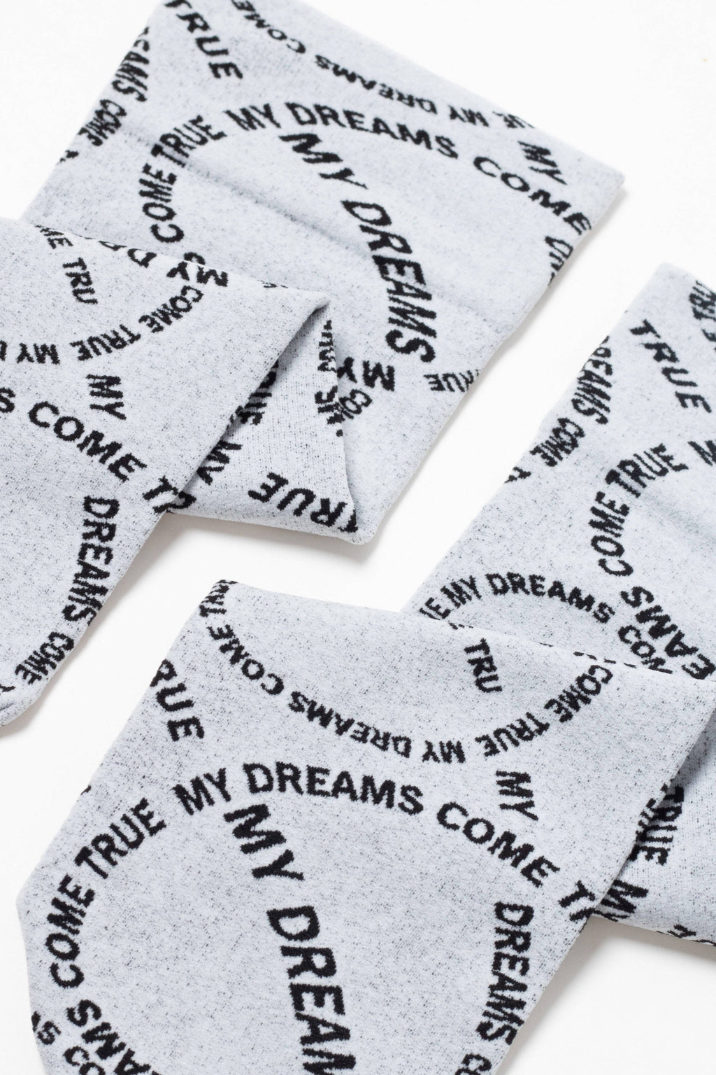 TheRanok.com Dense Socks Conte Fantasy - Knitted "My dreams" Design — side view