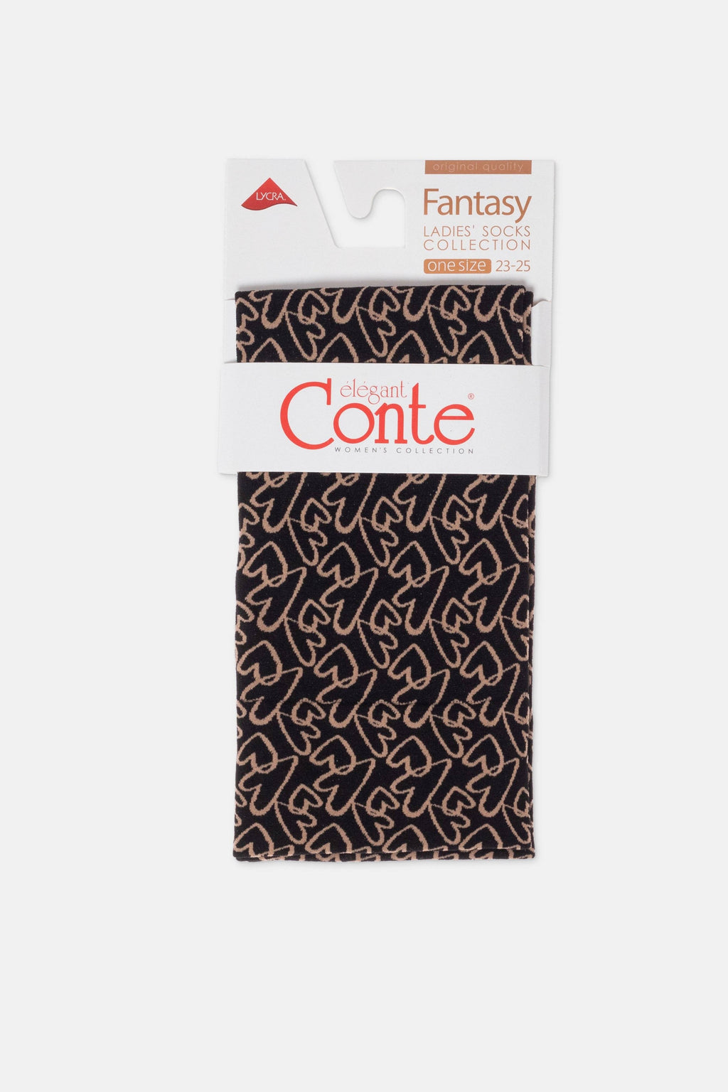 TheRanok.com Dense Socks Conte Fantasy - "Love" Designs — back view