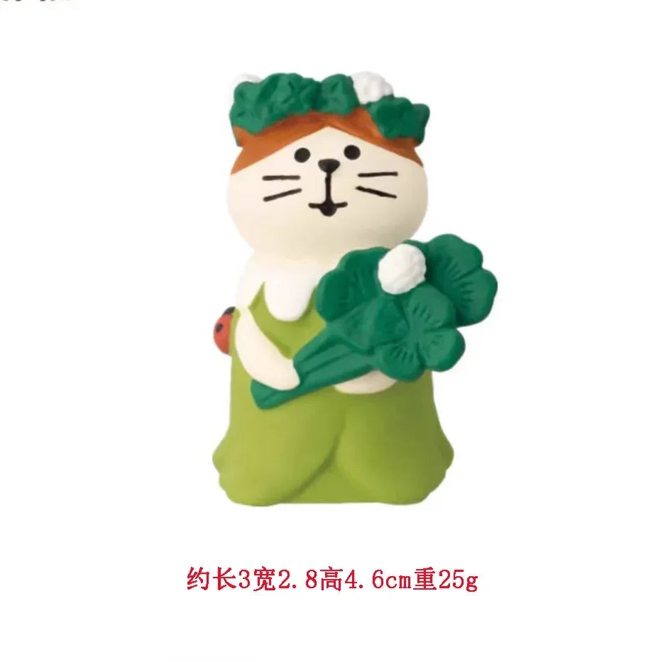 Perfecsy Spring-flowering Scene Decorate Home Decoration Garden Farm Scene Series Bookshelf Decoration Set Children's Toy Dol