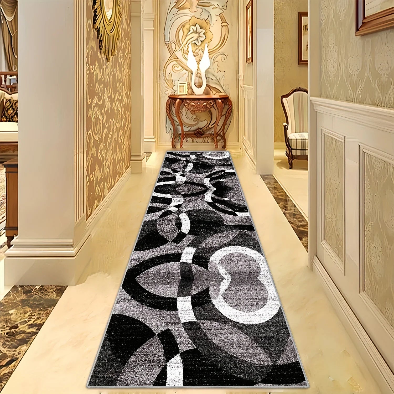 Perfecsy VIKAMA Modern Minimalist Carpet, Durable And Non-Slip, Long Runner Rug For Hallways, Bedside Rug For Bedrooms, Home 
