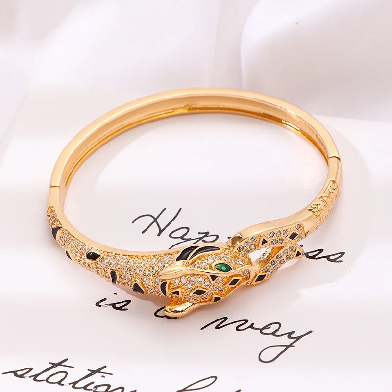 Envy NYC Envy NYC Leopard Bling Women's Bracelet — detail shot 8