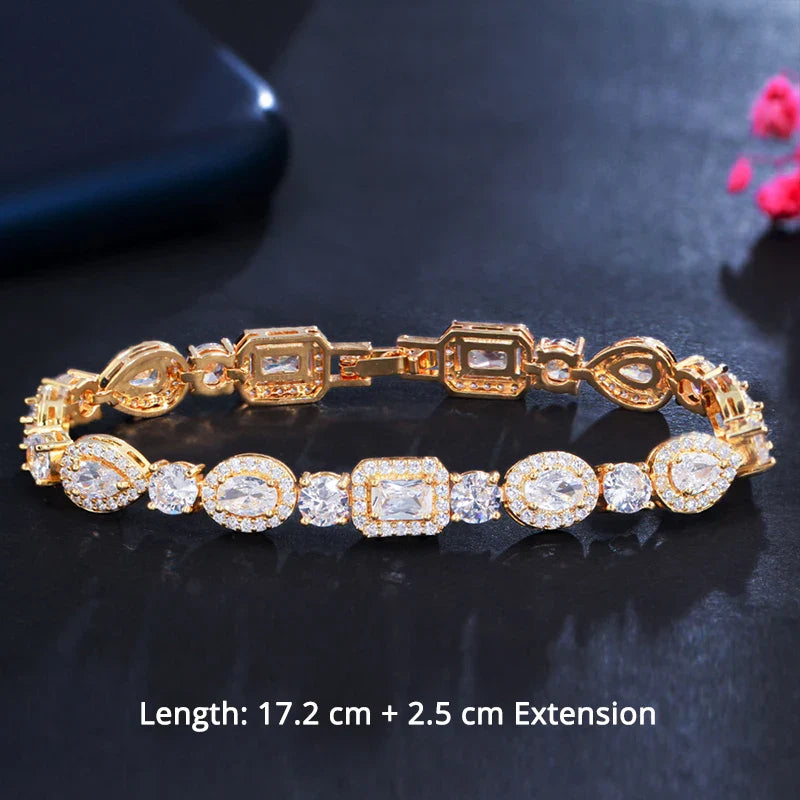 MyClosetAid Tennis Bracelets — fabric or material detail