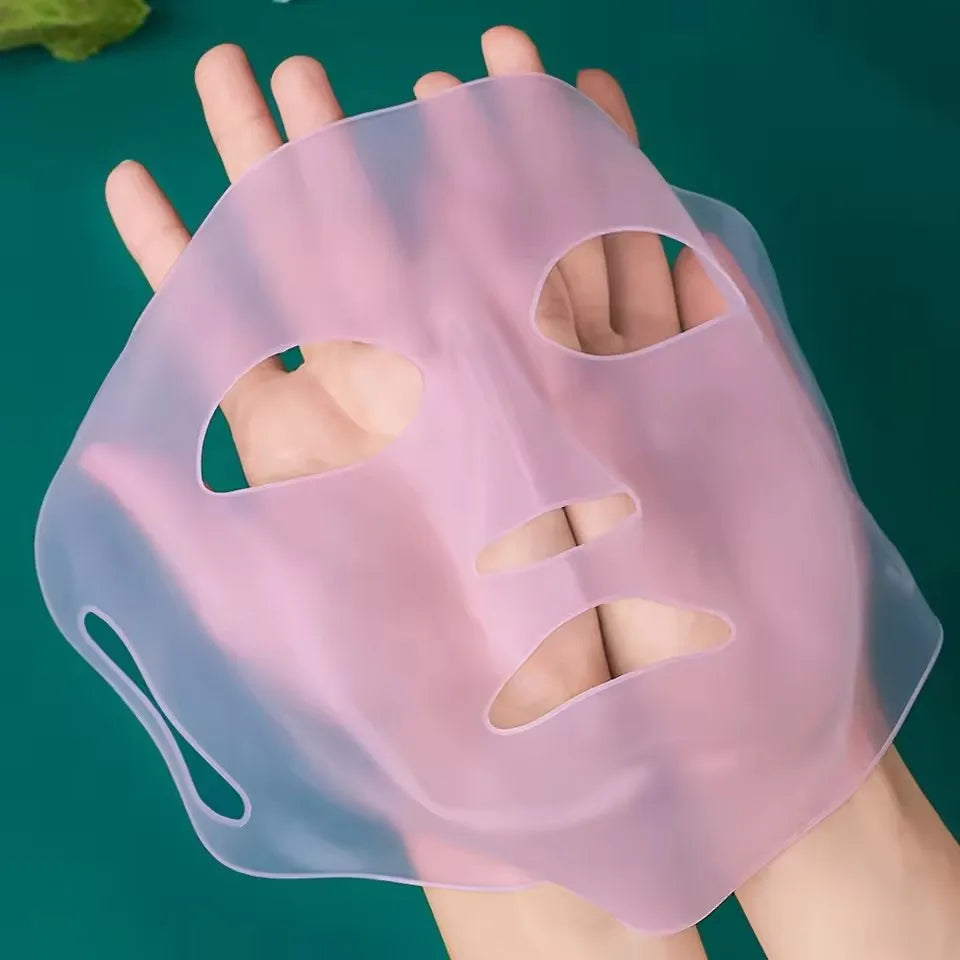 MyClosetAid Silicone mask cover, reusable hydrating three-piece set — color detail