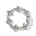 MyClosetAid Iced clover Bracelet — size reference