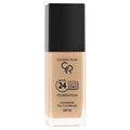Golden Rose 24 HR STAY FOUNDATION - Long-Lasting, High Coverage Makeup with SPF 15