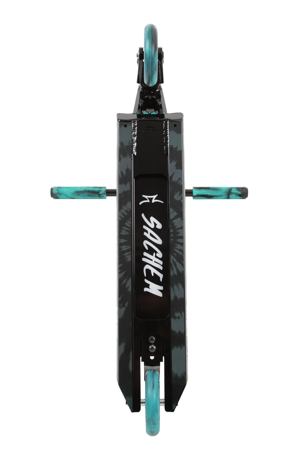 AO Sachem XT Complete Scooter - Black/Mint, Complete Scooters, detail view