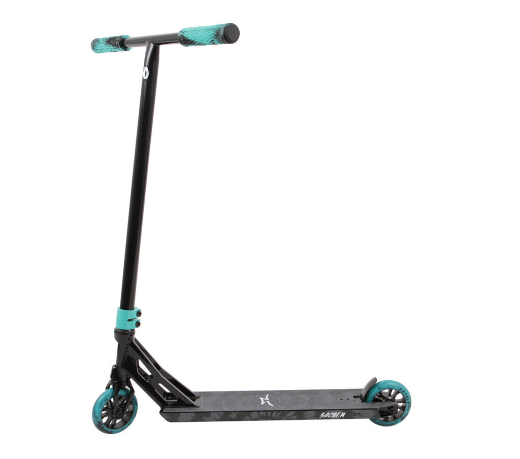 AO Sachem XT Complete Scooter - Black/Mint, Complete Scooters, alternate view