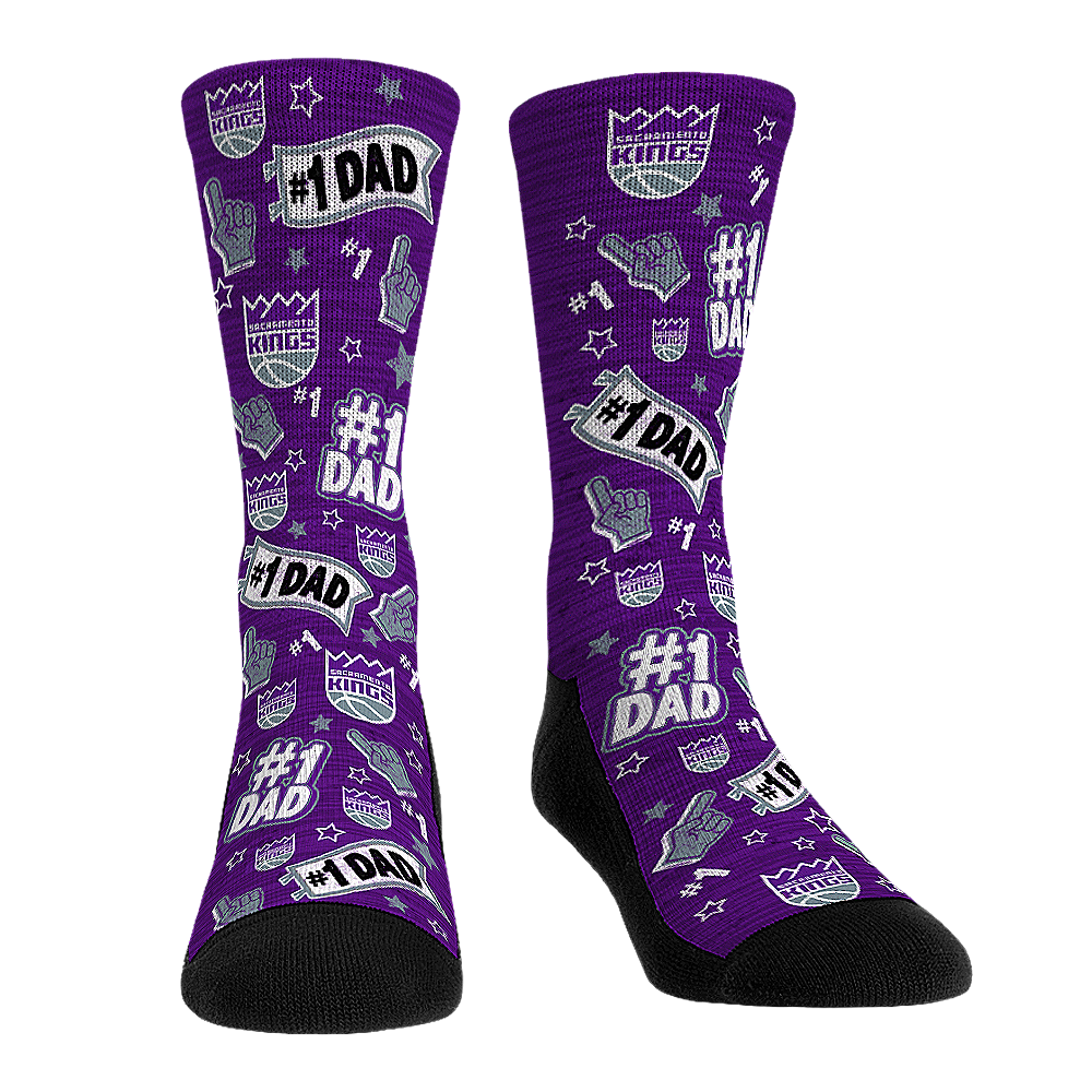 Rock 'Em Socks Rock 'Em Socks Sacramento Kings - #1 Dad — main product shot