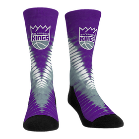 Rock 'Em Socks Sacramento Kings - V Shape Tie Dye