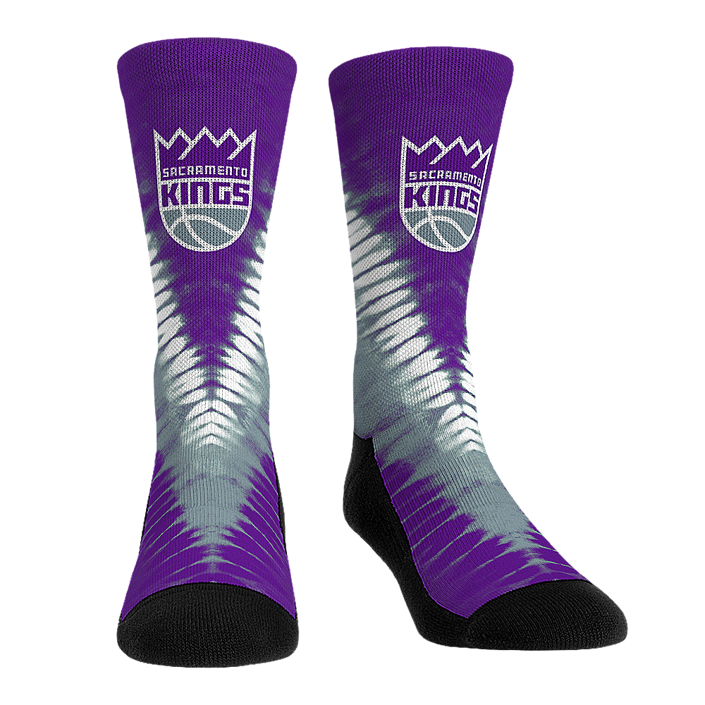 Rock 'Em Socks Rock 'Em Socks Sacramento Kings - V Shape Tie Dye — main product shot