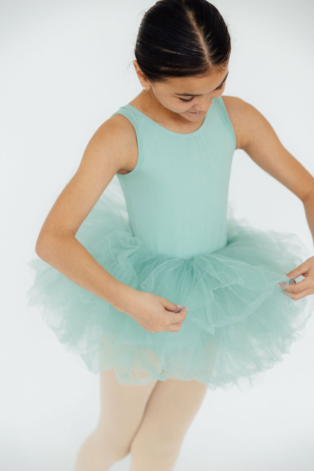 Mila & Rose ® Sage Tank Tutu Leotard — lifestyle context