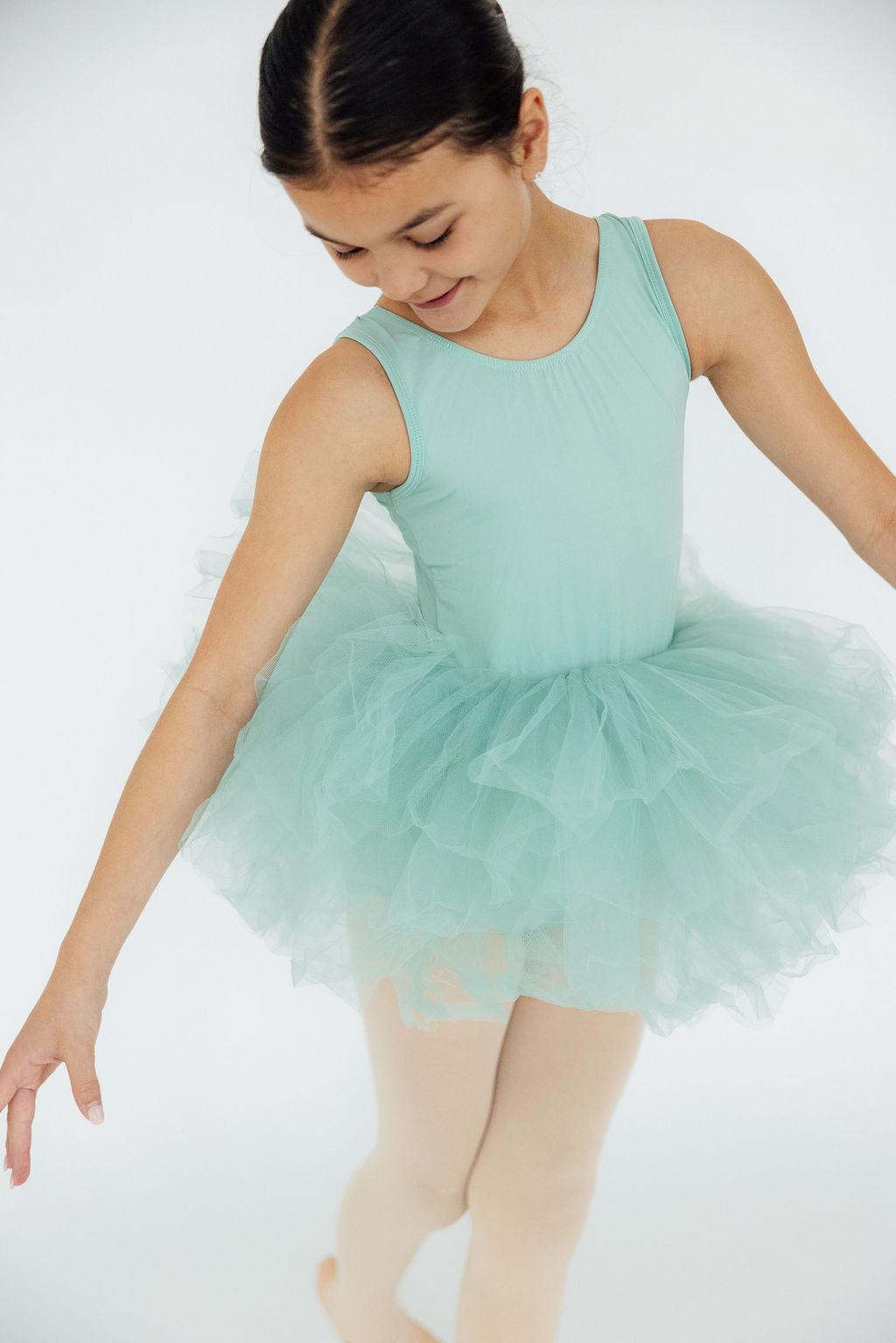 Mila & Rose ® Sage Tank Tutu Leotard — main product shot