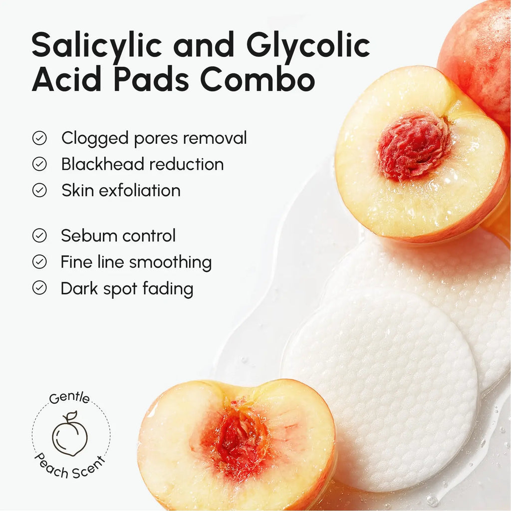 Maree Glycolic & Salicylic Acid Peel Pads — lifestyle context