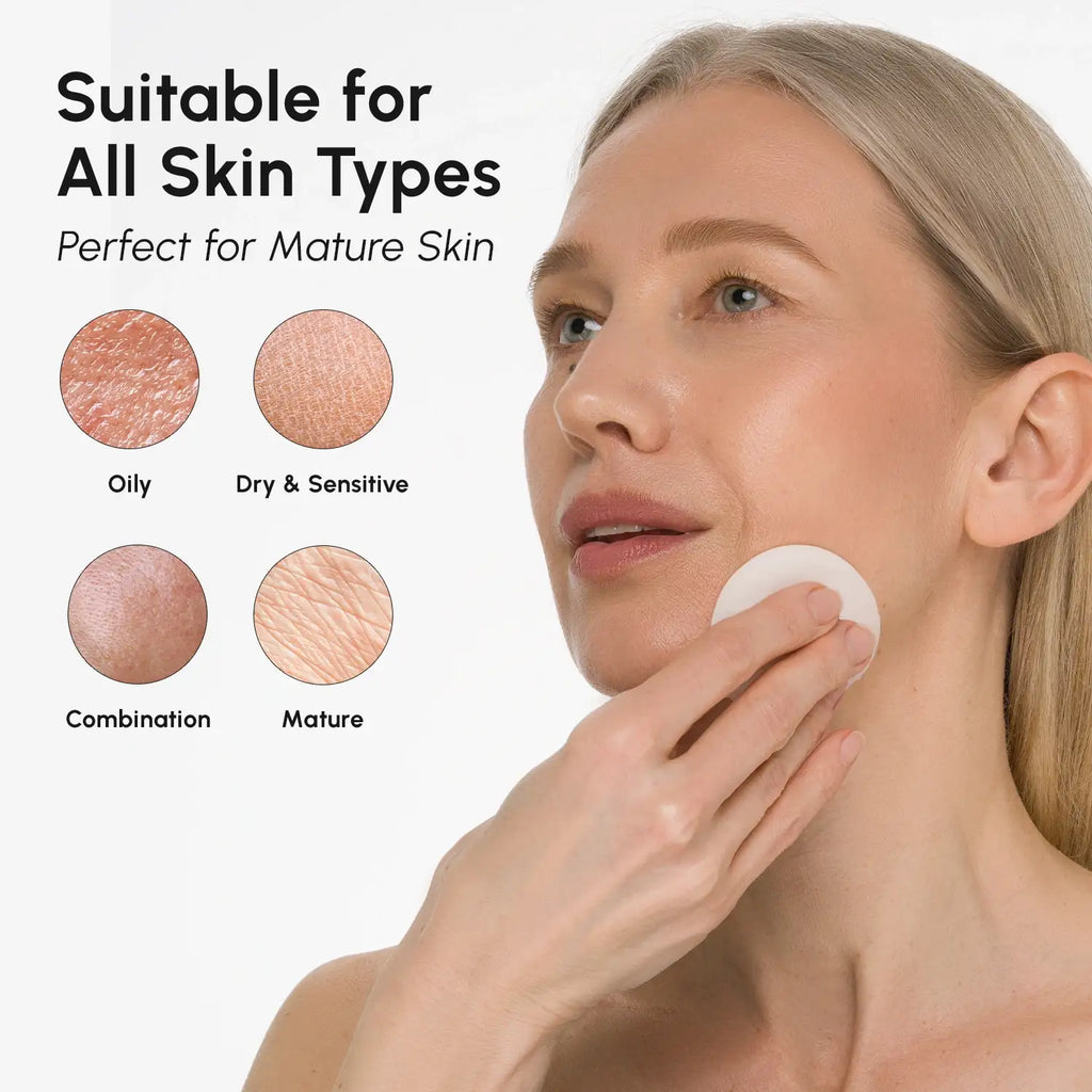Maree Glycolic & Salicylic Acid Peel Pads — in-use photo